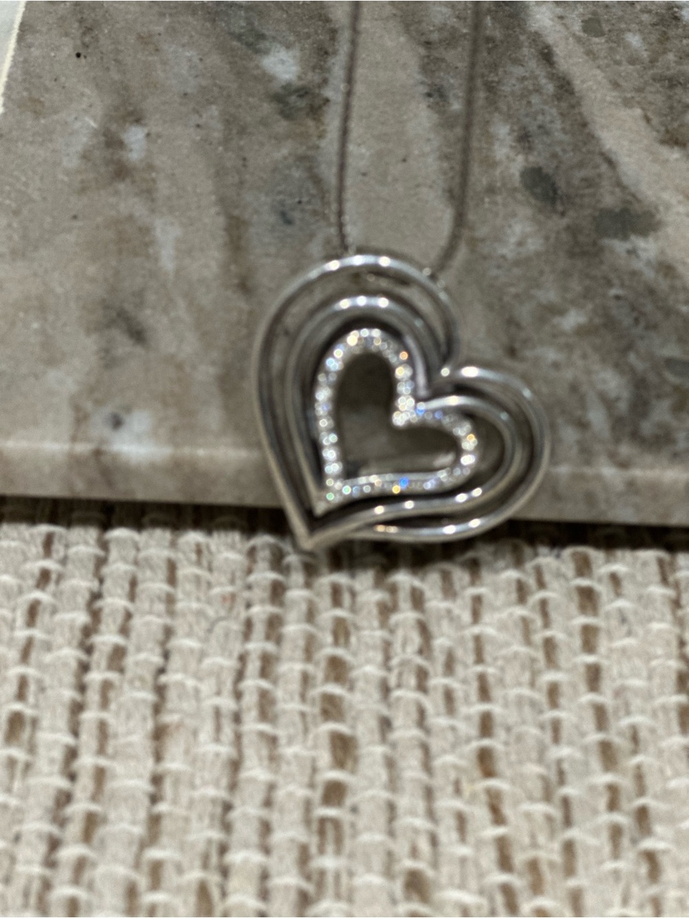 6 piece set Brighton Silver and Gold Mixed-Metal Heart & Filigree Necklace - Picture 7 of 11